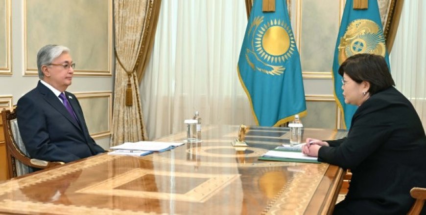 Тоқаев Конституциялық Сот төрағасын қабылдады