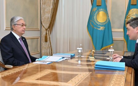 Президент Олжас Бектеновті қабылдады