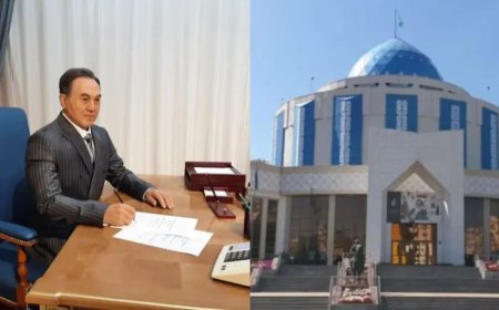 Астанада Назарбаевқа қойылған тағы бір мүсін қоқысқа кетті