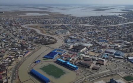 Құлсары қаласынан 12 мыңнан астам адам эвакуацияланды