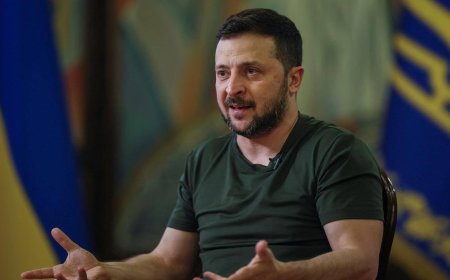 Зеленский қазақ журналистеріне сұхбат берді