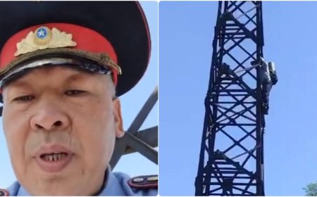 «Осындай қадамға баруға мәжбүрмін»: мұнарадан секірмек болған полицей туралы дерек шықты
