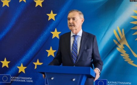 Қазақстанға Еуропадан санкция салынған тауар тасымалдау ұлғайған: ЕО өкілі