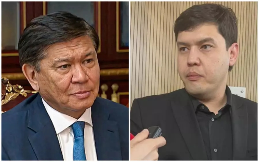«Ертісбаевтан  моральдық өтемақы өндіріп аламын»: Айтбек Амангелді экс-министрден кешірім сұрауын талап етті