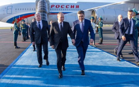 Путин Астанаға ұшып келді
