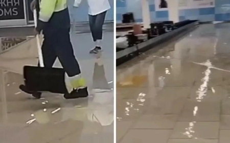 Алматы әуежайын тағы да су басты