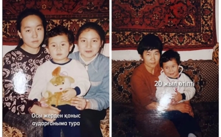 «Достарыма бір бөлмелі суық пәтерімді көрсетуге ұялатын едім»: Дина Төлепберген 20 жыл бұрын тұрған үйін көрсетті