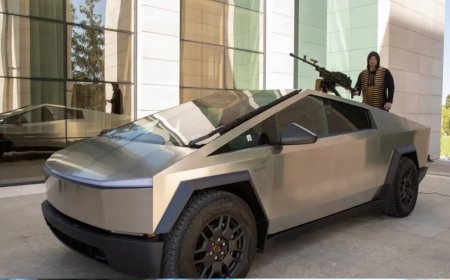 Рамзан Қадыровтың пулеметпен жабдықталған Cybertruck көлігін Илон Маск «қашықтықтан өшіріп қойған»