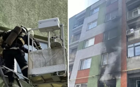 Алматыда көпқабатты үйден өрт шығып, 30 адам эвакуацияланды