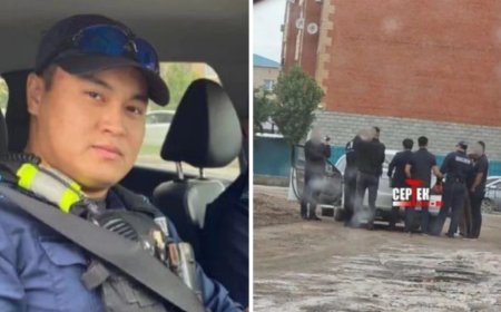 Ақтөбеде 9 айлық баланы құтқарып қалған полицей сотталып кетті