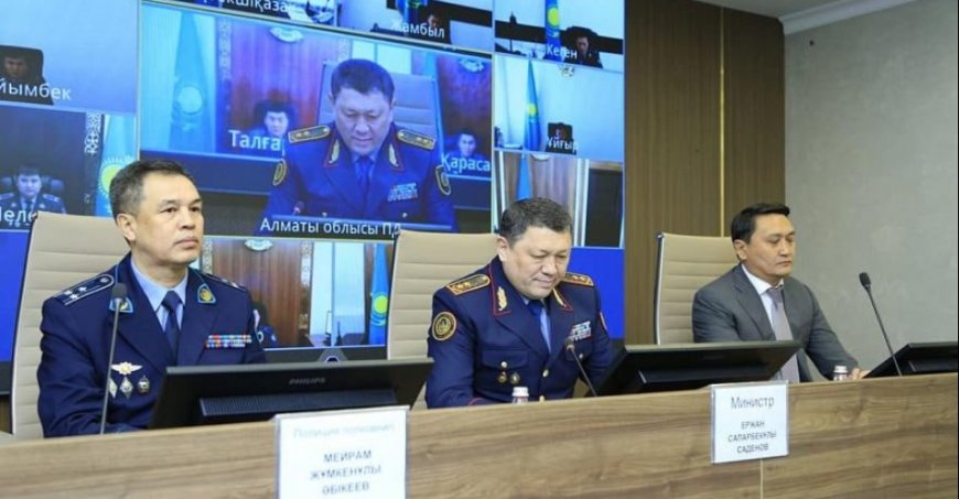 Алматы облысы полиция департаментінің жаңа басшысы тағайындалды