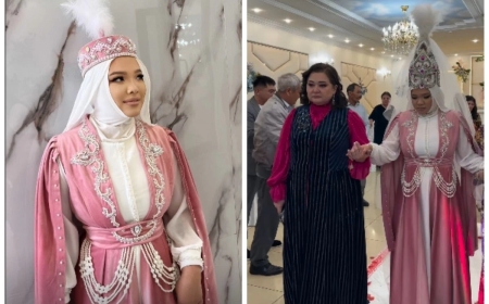«Дәл бұлай егіліп жыламаппын»: Роза Әлқожа марқұм Оразалы Досбосыновтың қызын ұзатты