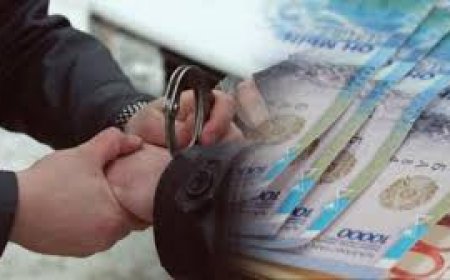 Рудныйда мемлекеттік бақылау бөлімінің басшысы парамен ұсталды
