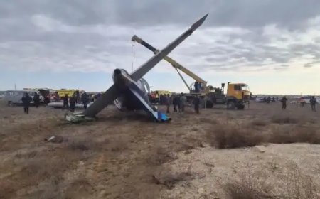Ақтаудағы ұшақ апаты: Президенттің тапсырмасымен мемлекеттік комиссия құрылды