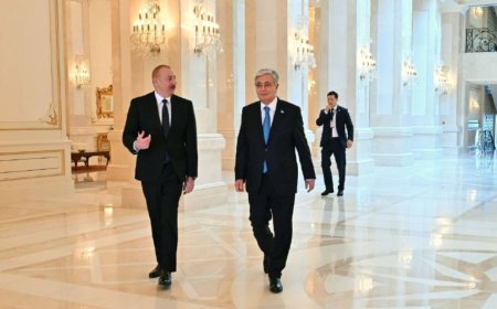 Ильхам Алиев тепло поблагодарил Токаева и весь народ Казахстана