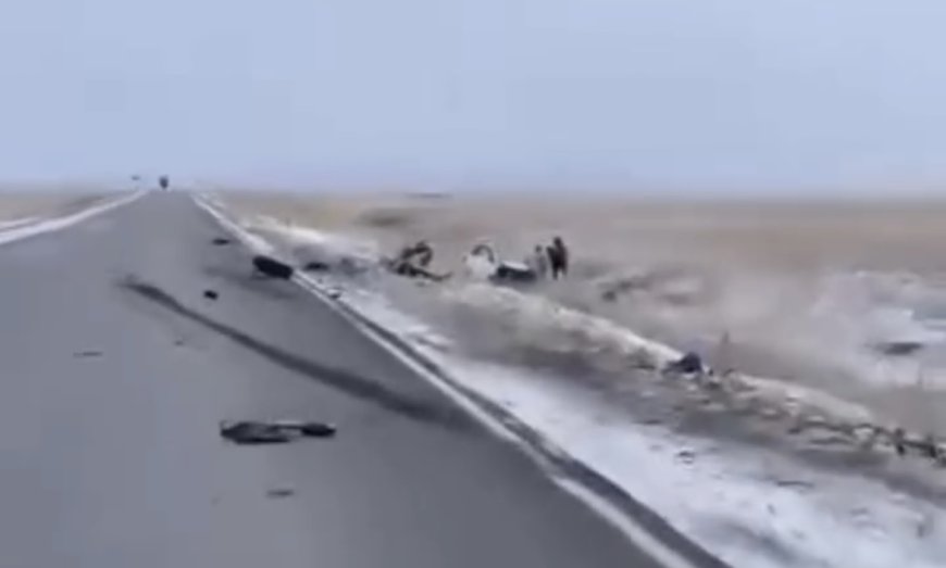 Три человека погибли в ДТП на трассе в Костанайской области