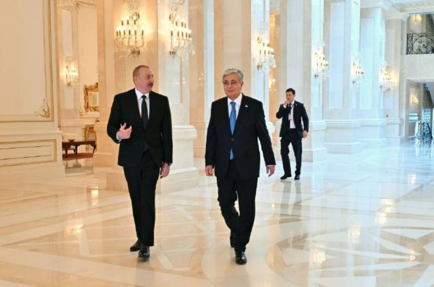 Ильхам Алиев тепло поблагодарил Токаева и весь народ Казахстана
