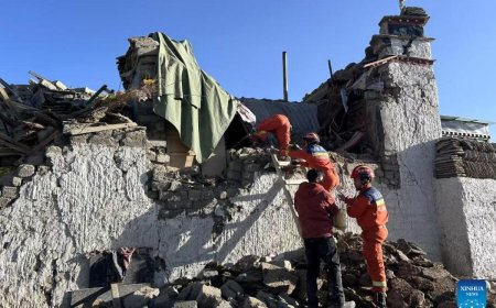 Землетрясение в Тибете: число погибших возросло до 95 человек