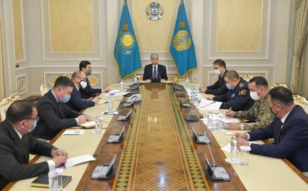 Президент Казахстана проводит расширенное заседание правительства