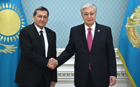 Токаев принял заместителя Председателя Кабинета министров, министра иностранных дел Туркменистана Рашида Мередова