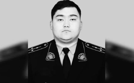 Түркістан облысында полиция қызметкері қаза тапты
