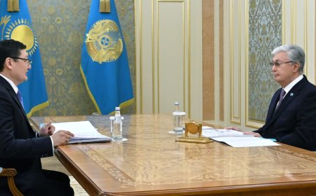 Токаев принял акима Абайской области Берика Уали