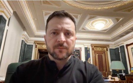 Зеленский атысты тоқтату туралы мәлімдеме жасады