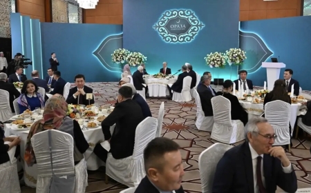 Тоқаев Ұлттық құрылтайға қатысқандарға арнап ауызашар берді