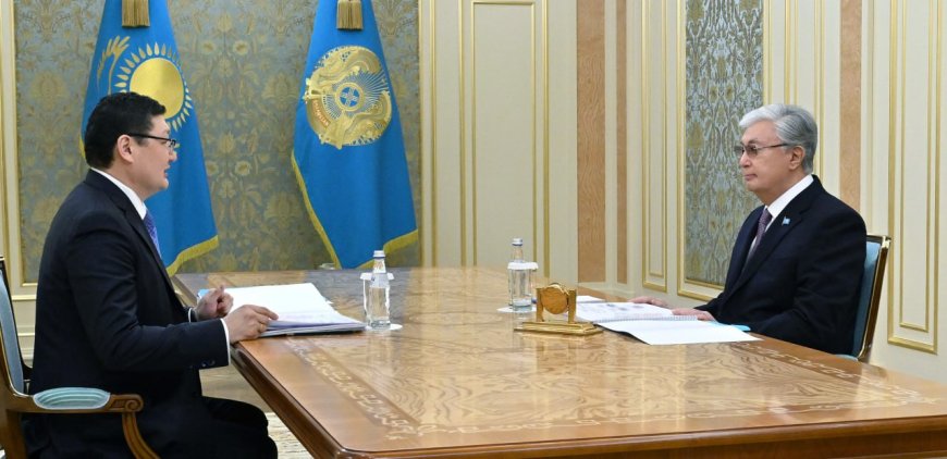 Токаев принял акима Абайской области Берика Уали