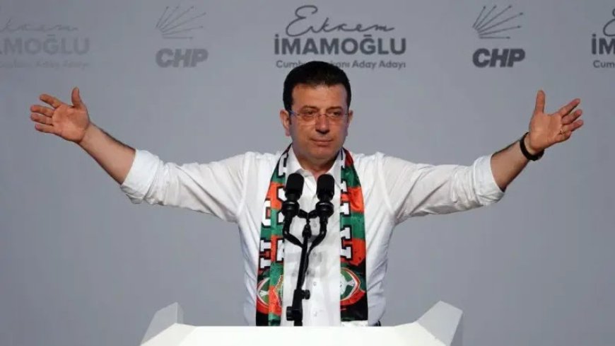 Экрем Имамоғлы Түркия президентіне кандидат ретінде ұсынылды