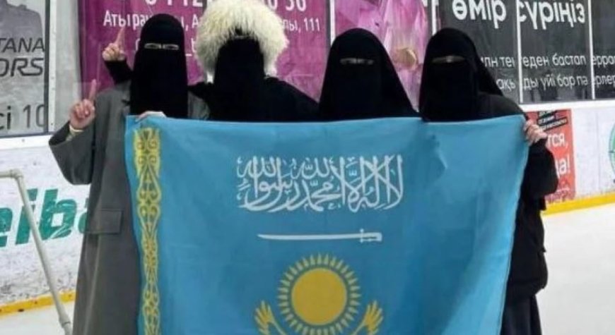 Тұмшаланып алып, мемлекеттік туға арабша жазу жазғандардың үстінен қылмыстық іс қозғалды