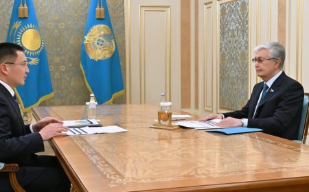 Токаев принял акима Павлодарской области