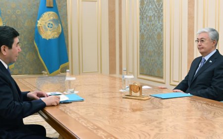 Президент Ерлан Қошановты қабылдады