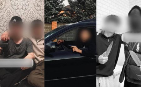 Ақтөбелік оқушылар қару ұстаған суреттерін TikTok-қа жариялаған