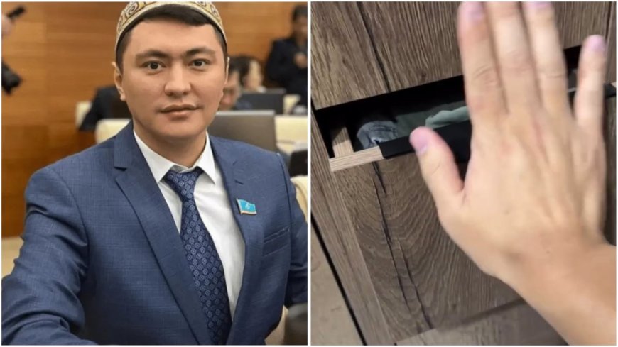 «Еркек көрсететін дүние емес»: Депутат Дәулет Мұқаев елге іш киімін көрсетіп мақтанды (ВИДЕО)