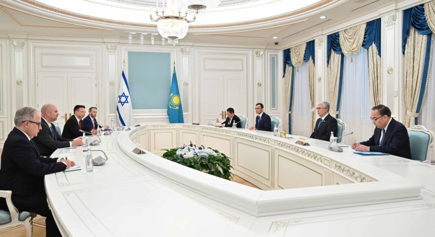 Президент Токаев принял Председателя Кнесетта государства Израиль