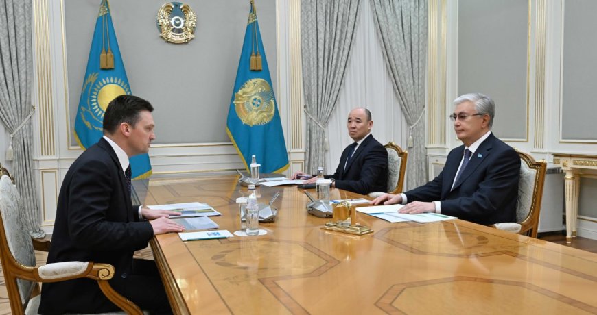 Тоқаев Еуразиялық даму банкінің басқарма төрағасын қабылдады