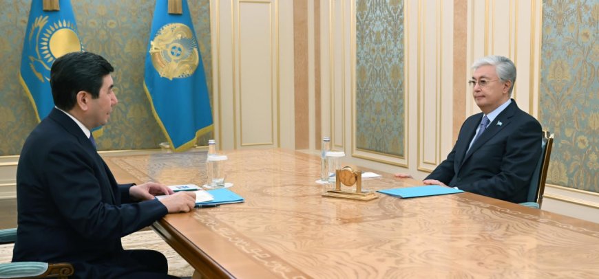 Президент Ерлан Қошановты қабылдады