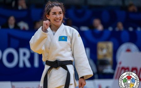 Абиба Абужакынова завоевала бронзовую медаль в Grand Slam