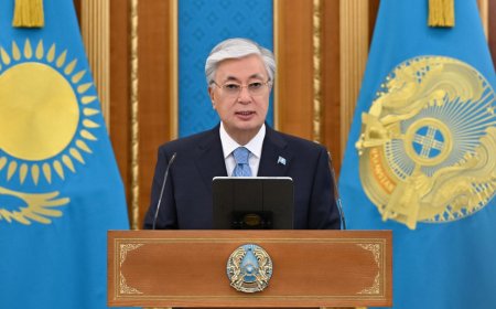 Токаев принял участие в церемонии вручения государственных наград