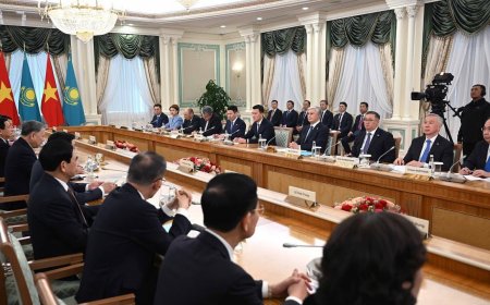 Токаев и То Лам договорились активизировать торговлю и партнёрство