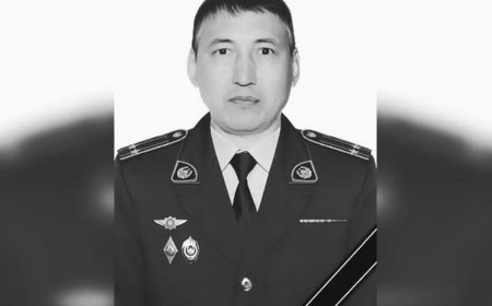 Подполковник полиции погиб при исполнении служебного долга в Костанайской области