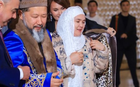 ШҚО әкімі орынбасарының тойына Бас мүфти командасымен барған (ФОТО)