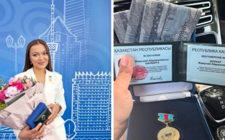 Баян Мақсатқызының келіні «Қазақстанның еңбек сіңірген қайраткері» атағын алды