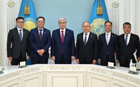 Президент Токаев принял председателя совета директоров CITIC Group Си Гохуа