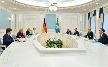 Президент Токаев провел встречу с Президентом Бундесрата Германии