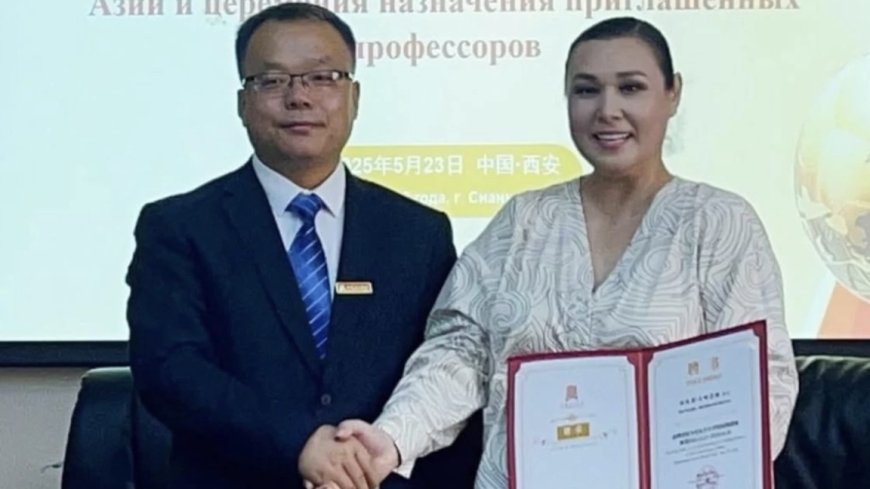 «Астанада бір жапырақ алғыс хатқа жарымадық»: Қытайда профессор атанған Майра Мұхамедқызы ренішін білдірді