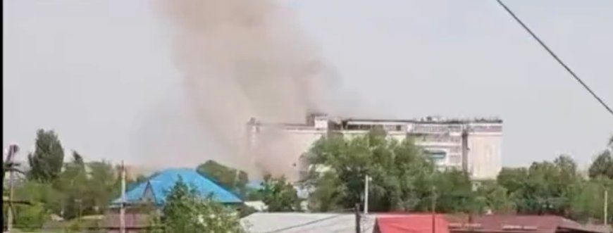 Алматы облысында ұн шығаратын зауытта жарылыс болып, 4 адам зардап шекті