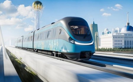Вагоны LRT в Астане: показаны первые вагоны