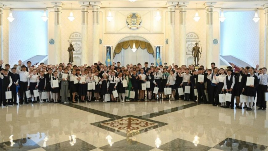 «Ақорда» резиденциясында балаларға экскурсия ұйымдастырылды